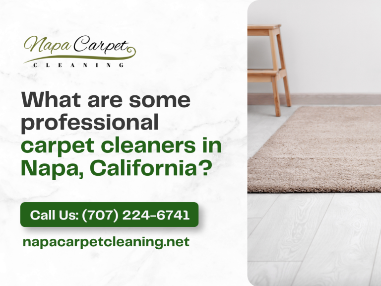 What Are Some Professional Carpet Cleaners in Napa, California